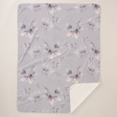 トワイライトお洒落シームレスパターン シェルパブランケット (正面)