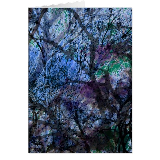 トワイライトに重なった木 (正面)