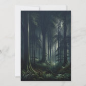 トワイライトのダークフォレスト スウィート16 招待状 (裏面)