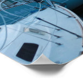 トワイライトのビーチ船 ポスター (角)