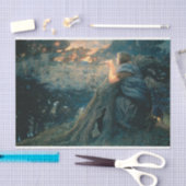 トワイライトのファンタジー（エドワード・ロバート・ヒューズ著） 薄葉紙 (クラフト)