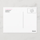 『トワイライトのロンドンボーター』はがきき ポストカード (裏面)