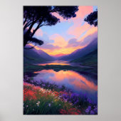 トワイライトの反射 ポスター (正面)