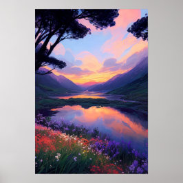 トワイライトの反射 ポスター