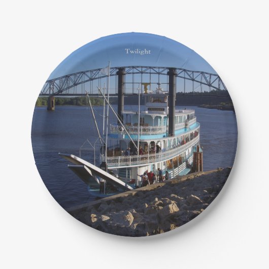 トワイライトの紙皿 ペーパープレート (正面)