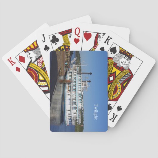 トワイライトの遊船尾のカード トランプ (裏面)