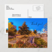 トワイライトアットパークセントラルスクエアサンキューハガキ ポストカード (正面/裏面)