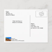 トワイライトアットパークセントラルスクエア空白のハガキ ポストカード (裏面)