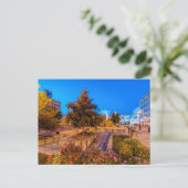 トワイライトアットパークセントラルスクエア空白のハガキ ポストカード (スタンド正面)