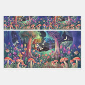 トワイライトウッドランドファンタジー、ネイチャーズフェアランド ラッピングペーパーシート (正面3)