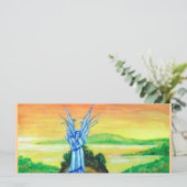 トワイライトエンジェルピンク明るい赤紫色ブルーホワイトパープル (スタンド正面)