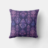 トワイライトエンチャントされたダマスクプリンセススコア クッション (裏面)