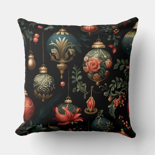 トワイライトオーナメントガーデンボタニック クッション (正面)