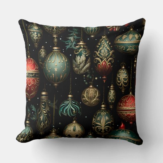 トワイライトオーナメントガーデンボタニック クッション (正面)