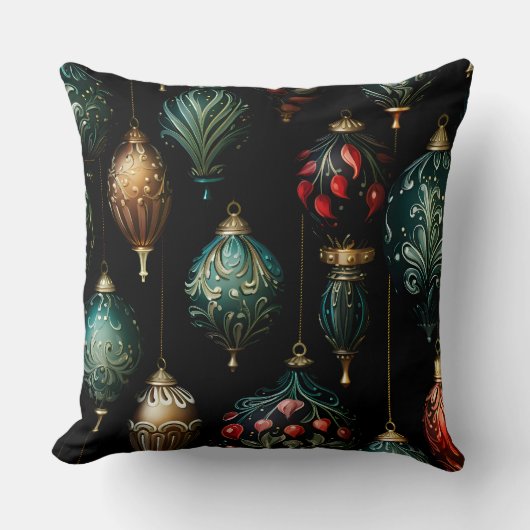 トワイライトオーナメントガーデンボタニック クッション (正面)