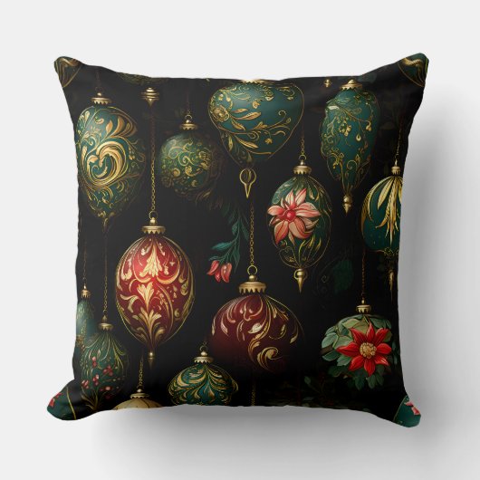 トワイライトオーナメントガーデンボタニック クッション (正面)