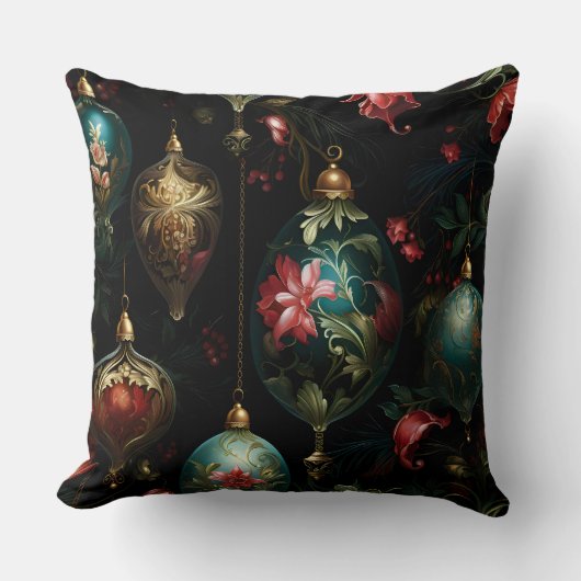 トワイライトオーナメントガーデンボタニック クッション (正面)