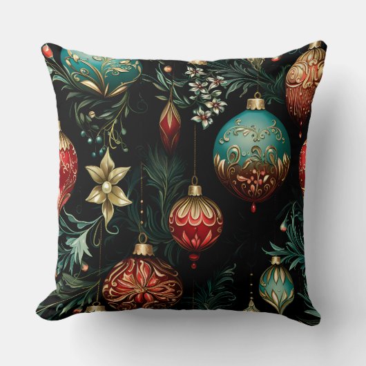 トワイライトオーナメントガーデンボタニック クッション (正面)