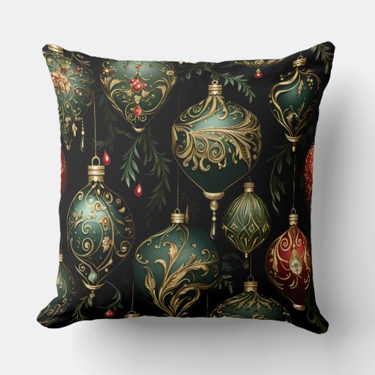 トワイライトオーナメントガーデンボタニック クッション (正面)