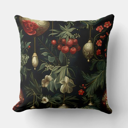 トワイライトオーナメントガーデンボタニック クッション (正面)