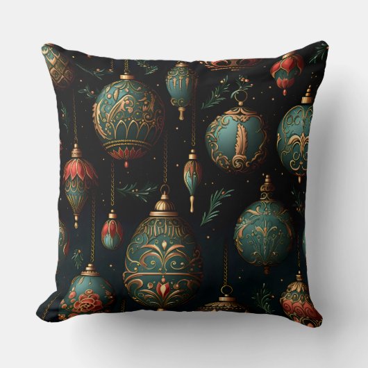 トワイライトオーナメントガーデンボタニック クッション (正面)