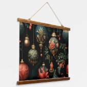 トワイライトオーナメントガーデンボタニック 吊り下げ型タペストリー (傾斜あり)