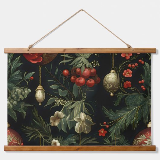 トワイライトオーナメントガーデンボタニック 吊り下げ型タペストリー (正面)