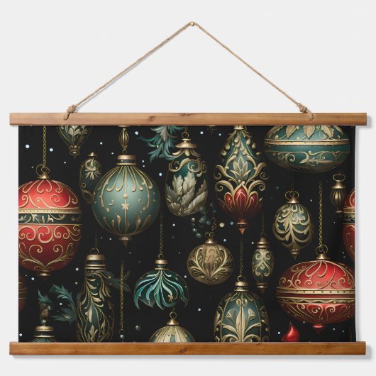 トワイライトオーナメントガーデンボタニック 吊り下げ型タペストリー (正面)