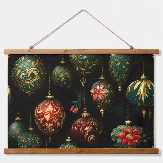 トワイライトオーナメントガーデンボタニック 吊り下げ型タペストリー (正面)