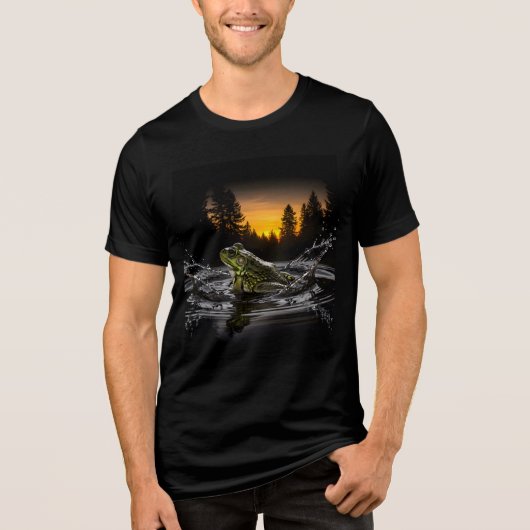 トワイライトカエル トライブレンドTシャツ (正面)