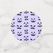 トワイライトカボチャ顔 コンフェッティ (スモール正面)
