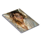 トワイライトガーディアン – 金箔付き翼の天使 ノートブック (右側)