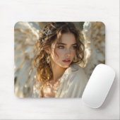 トワイライトガーディアン – 金箔付き翼の天使 マウスパッド (マウス)