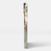 トワイライトガーディアン – 金箔付き翼の天使 iPhoneケース (左側面)