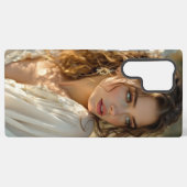 トワイライトガーディアン – 金箔付き翼の天使 SAMSUNG GALAXYケース (裏面横)