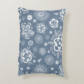 トワイライトガーデン伝統的- Aフローラ アクセントクッション (裏面(縦))