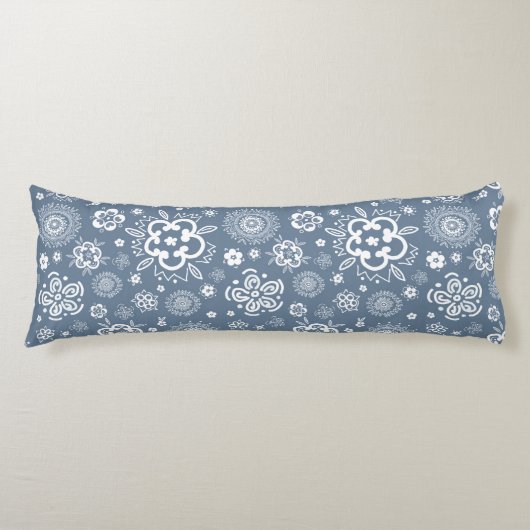 トワイライトガーデン伝統的- Aフローラ ボディピロー (正面)