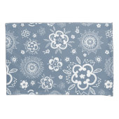 トワイライトガーデン伝統的- Aフローラ 枕カバー (正面)