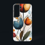 トワイライトガーデン SAMSUNG GALAXY S22ケース<br><div class="desc">深いブルー花びらきらめくトワイライトの色合いで、謎白熱［赤熱］光を放つと。</div>