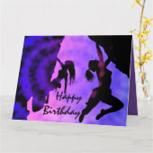 トワイライトクライマー誕生日カード カード (黄色い花)