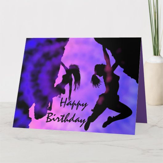 トワイライトクライマー誕生日カード カード (正面)