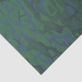 トワイライトグリーン迷彩柄 薄葉紙 (詳細)