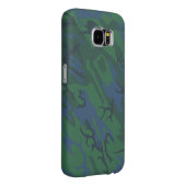 トワイライトグリーン迷彩柄 Case-Mate iPhoneケース (裏面/右)