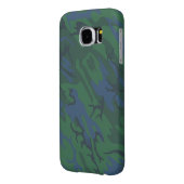 トワイライトグリーン迷彩柄 Case-Mate iPhoneケース (裏面左)