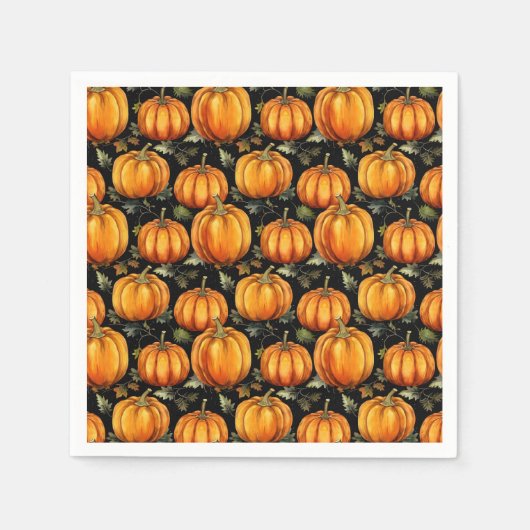 トワイライトコンブ幽霊のよく出るル – ハーベストリピート スタンダードカクテルナプキン (正面)