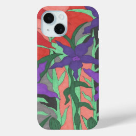 トワイライトサンガーデンフローラ iPhone 15ケース