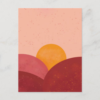 トワイライトサンセットポストカード/アートプリント ポストカード
