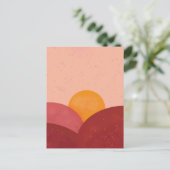 トワイライトサンセットポストカード/アートプリント ポストカード (スタンド正面)