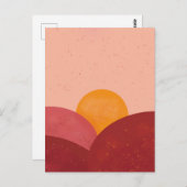 トワイライトサンセットポストカード/アートプリント ポストカード (正面/裏面)