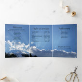 トワイライトサンレイズファイブフォトメモリアル 三つ折り案内状 (内部)